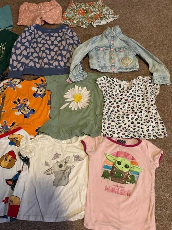4t girls 18 piece clothes lot - Picture 5 of 11